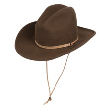 41%OFF メンズカウボーイハット ベイリードーランアウトバックハット - フェルトウール（男女） Bailey Dolan Outback Hat - Felted Wool (For Men and Women)画像